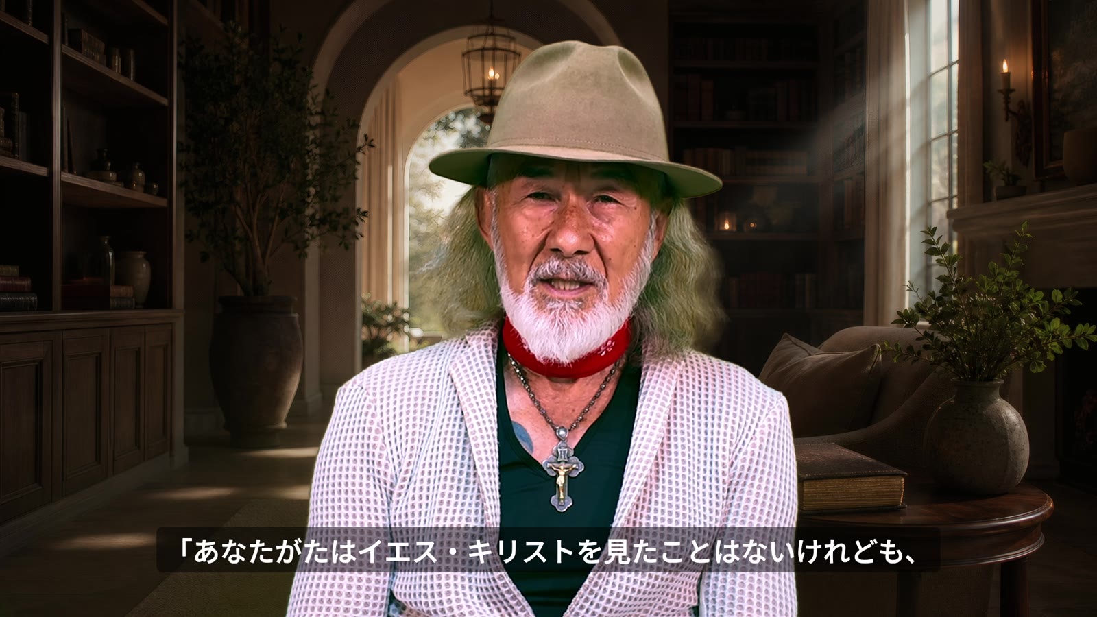 信仰について語るアーサー・ホーランド
